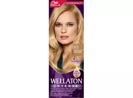 Vopsea-crema pentru par WELLATON, 8/0 Blond deschis, 110 ml