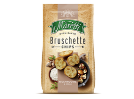Bruschette MARETTI Mushrooms&Cream, cu gust de ciuperci si smantana, 140 g