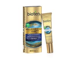 Crema BIOTEN Hyaluronic Gold, regeneratoare, pentru zona din jurul ochilor, 15 ml