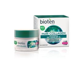 Crema de zi BIOTEN Multi Colagen, SPF 10, anti-imbatranire, 50 ml