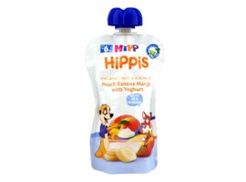 Piure HIPP HiPPiS Fructe cu iaurt, de la 6 luni, 100 g