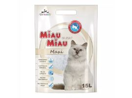 Asternut igienic silicatic MIAU MIAU, 15l