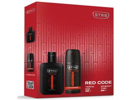 Set STR8 Apa de toaleta RED CODE EDT 100 ml + Deodorant-spray 150 ml