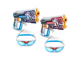 Set 2 blastere cu laser X-SHOT Skins Laser 360, S1, Zuru, si ochelari