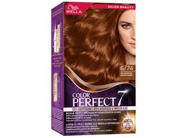 Vopsea de par COLOR PERFECT Blond Inchis Chihlimbar 6/74, 135 ml