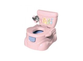 Olita-toaleta cu sunete YAYA DUCK BABYLOVE, Roz, ZJA356668