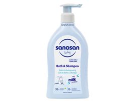 Baie și șampon SANOSAN 2 în 1, 500 ml