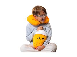 Perna jucarie DORMEO Mister Bubble Tea 2in1, pentru calatorii