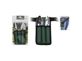 Set mini-instrumente de gradina, centura si husa, 3 buc, 20 cm
