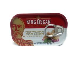 Ficat de batog KING OSCAR in ulei, 121 g