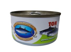 Ton SEA HARVEST maruntit, in suc propriu, (cheie), 185 g