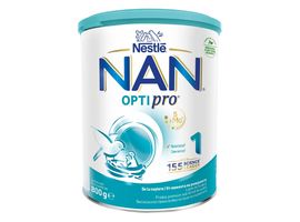 Formula de lapte NAN 1 Optipro, pentru 0-6 luni, 800 g