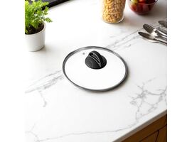 Capac din sticla CUCINA Marea 22 cm