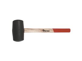 Ciocan din cauciuc TOP TOOLS, 400g/60mm, mâner din lemn, 02A325