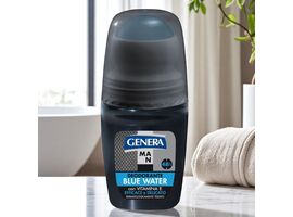 Deodorant GENERA Blue Water roll-on, 50 ml
