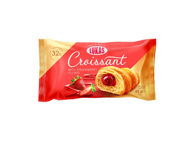 Croissant cu capsuni LUKAS, 45 gr