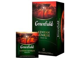 Ceai negru GREENFIELD Kenyan Sunrise, 25 plicuri