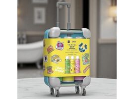 Travel set HISKIN Sampon, balsam, gel de dus, 3x95 ml