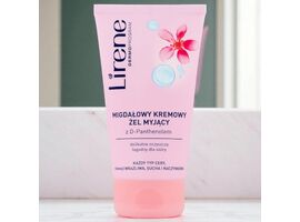 Gel-crema de curatare pentru fata LIRENE, cu migdale si D-Panthenol, 150 ml