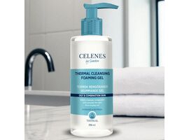Gel spumant  CELENES Thermal, pentru ten gras si mixt, 250ml