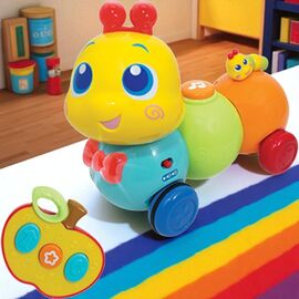 Игрушка гусеница с RC WINFUN, интерактивная, со звуками и светом