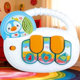 Пианино Пингвин WINFUN, со звуками и светом