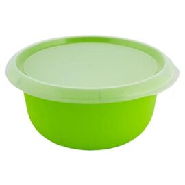 Миска кухонная ALEANA, с крышкой, салатовый, 3.75 л