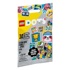 Tile-uri suplimentare LEGO DOTS "Seria 7 – Sport", 115 piese, 41958