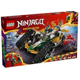 Конструктор LEGO Ninjago "Комбинированный автомобиль команды ниндзя", 576 дет., 71820