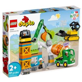 Конструктор LEGO Duplo 10990 "Строительная площадка", 61 деталь