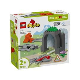 Конструктор  Lego Duplo 10425, Дополнение Железнодорожный туннель и пути, 20 деталей