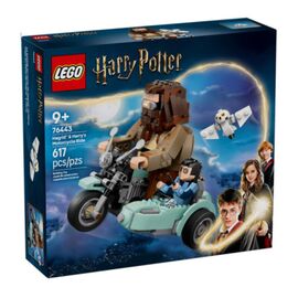 Конструктор Lego Harry Potter 76443, Поездка Хагрида и Гарри на мотоцикле, 617 деталей