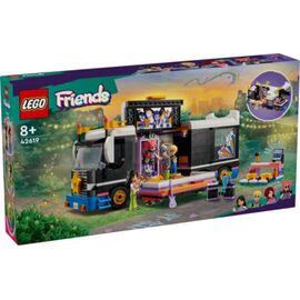 Конструктор LEGO Friends  42619 "Автобус для музыкального тура поп-звезды", 845 деталей