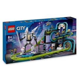 Конструктор LEGO City 60421 "Парк американских горок, Мир роботов", 986 деталей