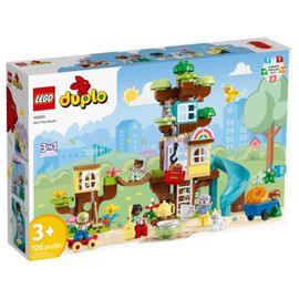 Конструктор 3в1 LEGO Duplo 10993 "Домик на дереве", 126 деталей