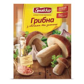 Приправа SMAKKO Грибы с овощами и зеленью, 80 г