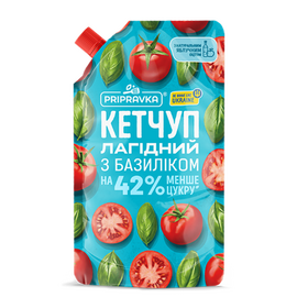 Кетчуп PRIPRAVKA Нежный с базиликом, 250 г