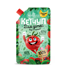 Кетчуп PRIPRAVKA Детский с банановым пюре, 200 г