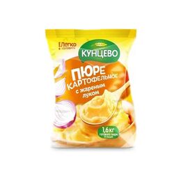 Piure de cartofi cu ceapa prajita KUNTSEVO, 240 g, punga