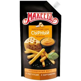 Майонезный соус МАХЕЕВЪ с сыром, 50,5%, 200 мл