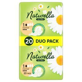 Прокладки гигиенические NATURELLA Ultra Normal 4 капли, 20 шт