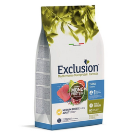 Hrană uscată monoproteică pentru câini EXCLUSION, Ton, 12kg