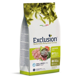 Hrană uscată monoproteică pentru câini EXCLUSION, Pui, 2 kg