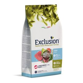 Hrana uscata monoproteica pentru catei de talie mare EXCLUSION, Ton, 12kg