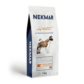 Hrana uscata cu continut redus de cereale pentru catei 1-12 luni NEKMAR, Pui, 12kg