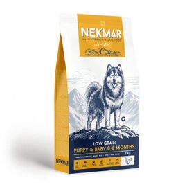 Hrana cu continut redus de cereale pentru catelusi 0-6 luni NEKMAR, Pui, 2kg