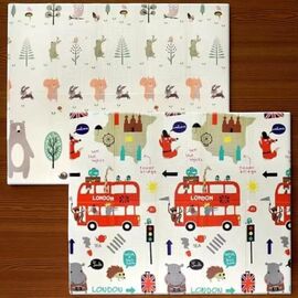 Игровой коврик 4PLAY Forest animals 180x200 cm