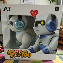 Robot сaine interactiv cu control vocal, ZJA345717