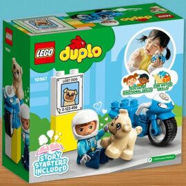 Полицейский мотоцикл LEGO Duplo