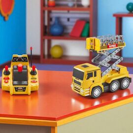 Camion stivuitor NAN HONG, cu lift, telecomanda, sunete si lumini